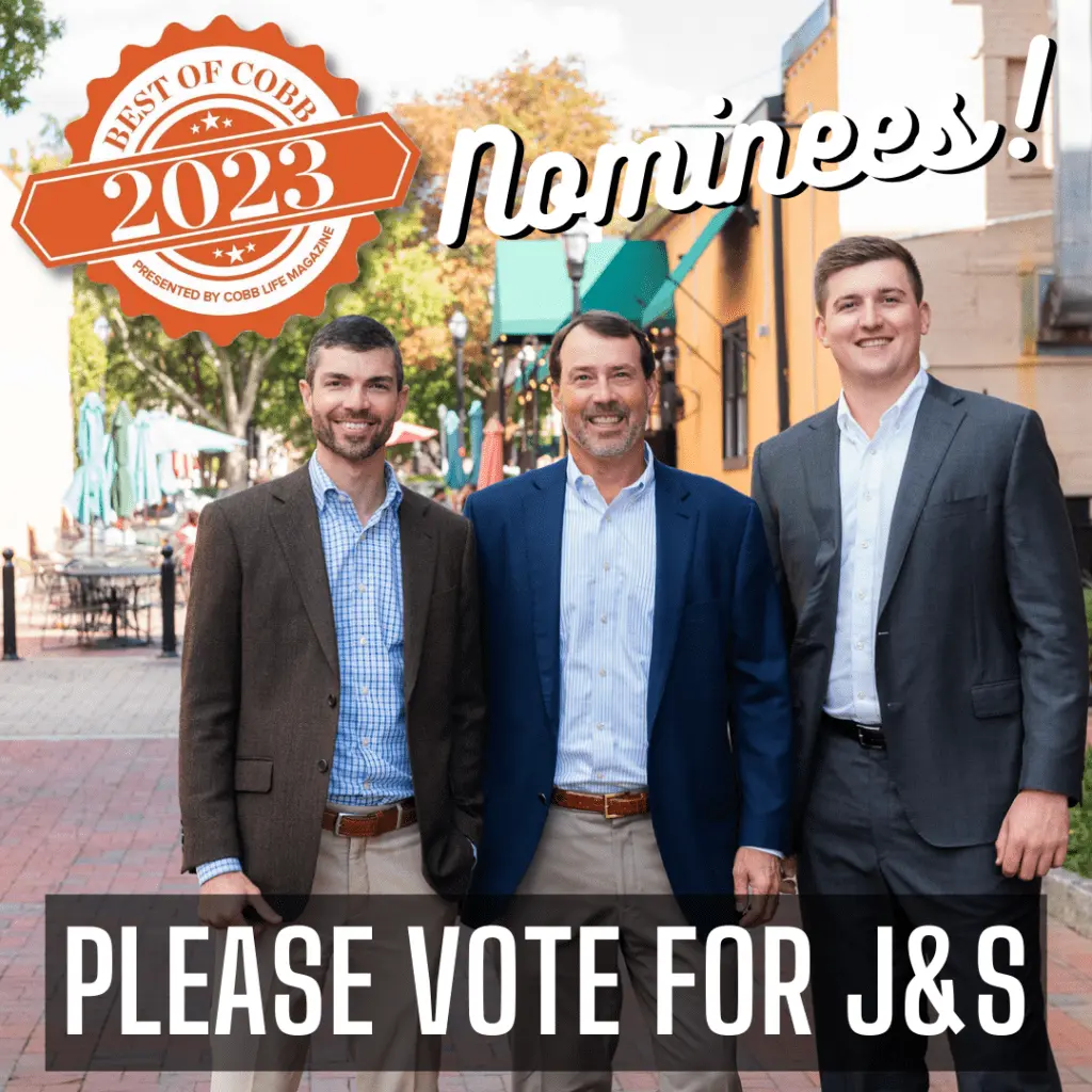 Jones & Swanson Nominated for Best of Cobb 2023!